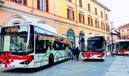Τρία νέα 12μετρα ηλεκτρικά λεωφορεία BYD κυκλοφόρησαν στην πόλη Novara της Ιταλίας