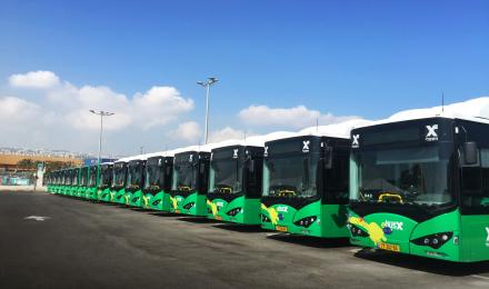 Τα ηλεκτροκίνητα BYD λεωφορεία της Ιερουσαλήμ