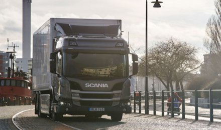 Διανομές με ηλεκτρικό Scania