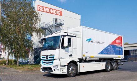 Το ηλεκτρικό eActros των 25 τόνων