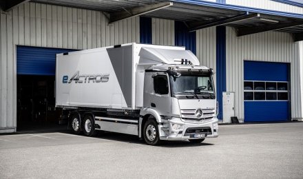 Έτοιμο το ηλεκτρικό eActros παραγωγής