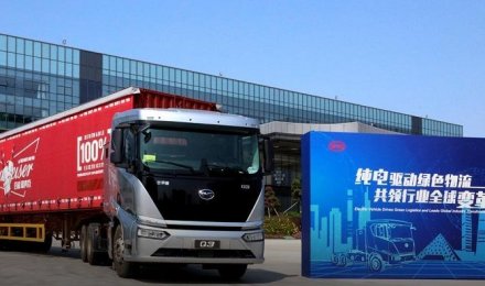 Ηλεκτρικά φορτηγά BYD για τη μπίρα Budweiser