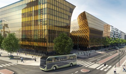 Νέο ηλεκτρικό Volvo BZL Electric σασί λεωφορείου
