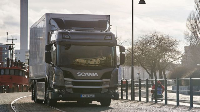 Διανομές με ηλεκτρικό Scania