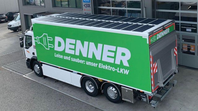 Φωτοβολταϊκά σε μονά φορτηγά
