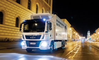 Νυχτερινές μεταφορές με ηλεκτρικά φορτηγά ΜΑΝ eTGM (+VIDEO)